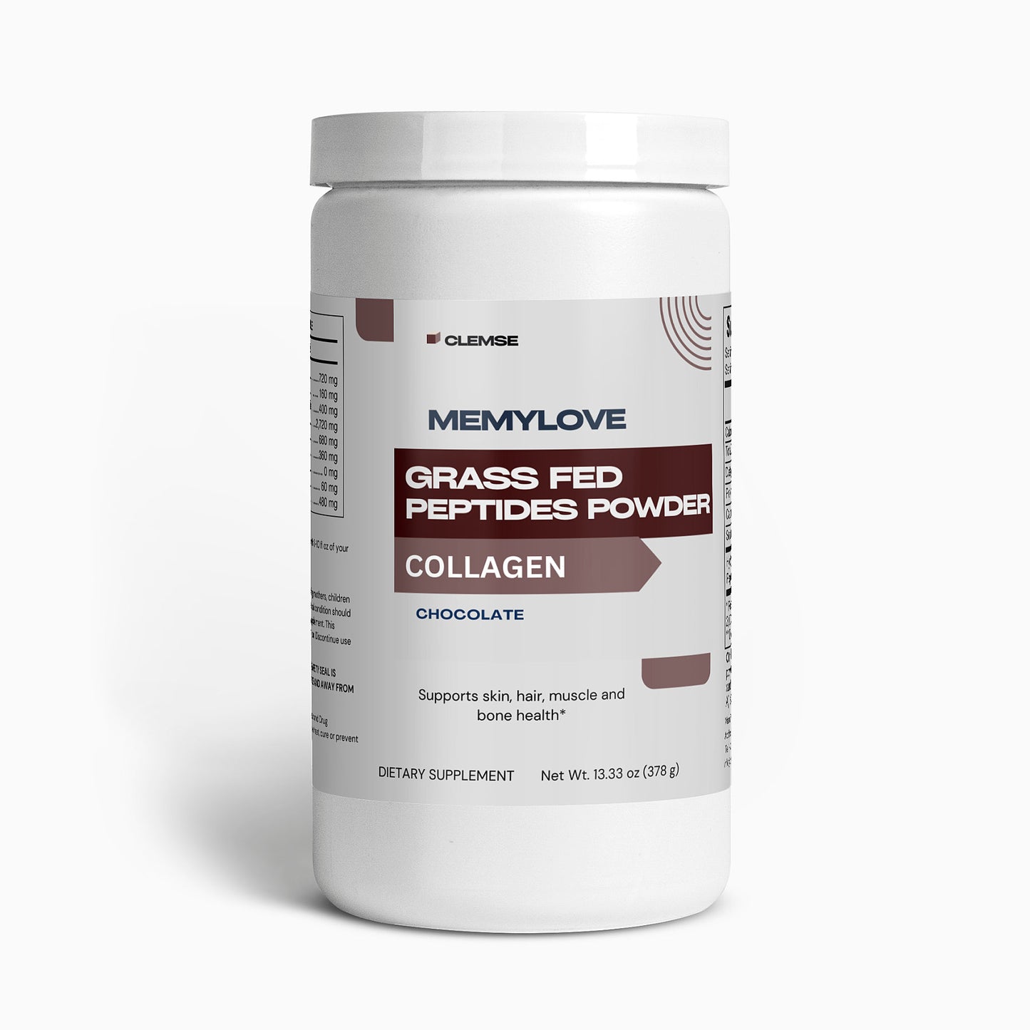 Grass-Fed Collagen Peptides Powder (Chocolate)